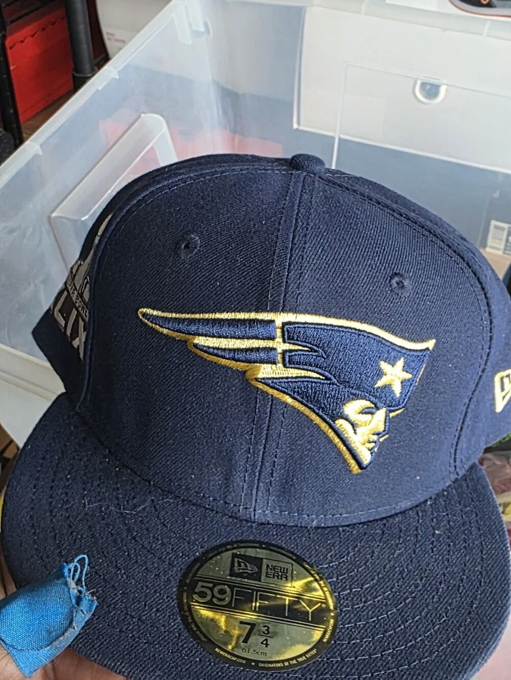 New Era 59FIFTY New England Patriots Fitted Hat Lot Of 7 Sz  7 5/8 And 7 3/4